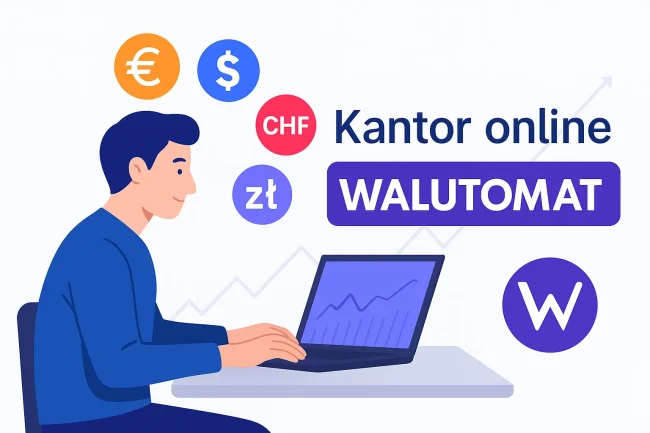 Walutomat – wymieniaj waluty tanio wymiana walut online – kantor Walutomat